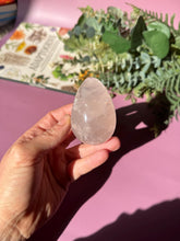 Load image into Gallery viewer, Rose Quartz Egg with Asterism Stone for Love Heart Chakra and Spiritual Healing 3327 A