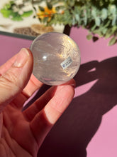 Load image into Gallery viewer, Rose Quartz Egg with Asterism Stone for Love Heart Chakra and Spiritual Healing 3328 D