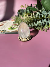 Load image into Gallery viewer, Rose Quartz Egg with Asterism Stone for Love Heart Chakra and Spiritual Healing 3328 D