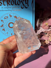 Load image into Gallery viewer, Brazilian Rose Quartz Tower Stone for Love Heart Chakra and Spiritual Healing 3335