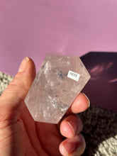 Load image into Gallery viewer, Brazilian Rose Quartz Tower Stone for Love Heart Chakra and Spiritual Healing 3335