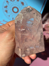 Load image into Gallery viewer, Brazilian Rose Quartz Tower Stone for Love Heart Chakra and Spiritual Healing 3335