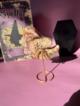Load image into Gallery viewer, Druzy Pink Amethyst Ghost Crystal Pink Amethyst Geode Tower High Quality Crystal for Healing Energy Balance and Home Decor 3219