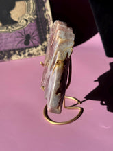 Load image into Gallery viewer, Druzy Pink Amethyst Bat Crystal Pink Amethyst Geode Tower High Quality Crystal for Healing Energy Balance and Home Decor 3218