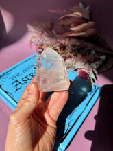 Load image into Gallery viewer, Brazilian Rose Quartz Tower Stone for Love Heart Chakra and Spiritual Healing 3337F