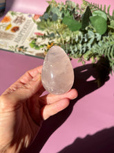 Load image into Gallery viewer, Rose Quartz Egg with Asterism Stone for Love Heart Chakra and Spiritual Healing 3327 A