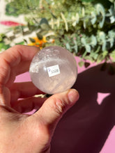 Load image into Gallery viewer, Rose Quartz Egg with Asterism Stone for Love Heart Chakra and Spiritual Healing 3328 I
