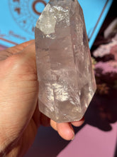 Load image into Gallery viewer, Brazilian Rose Quartz Tower Stone for Love Heart Chakra and Spiritual Healing 3335