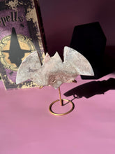 Load image into Gallery viewer, Druzy Pink Amethyst Bat Crystal Pink Amethyst Geode Tower High Quality Crystal for Healing Energy Balance and Home Decor 3218