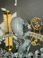 Load image into Gallery viewer, Black amethyst geode 2669