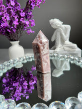 Load image into Gallery viewer, Druzy pink amethyst tower 2788
