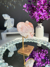 Load image into Gallery viewer, Bubbly Pink amethyst heart 2817
