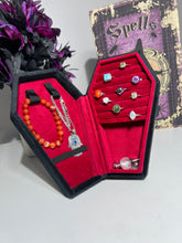 Load image into Gallery viewer, Coffin jewelry box

