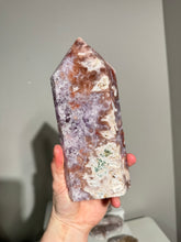 Load image into Gallery viewer, Red pink amethyst tower with amethyst 2907
