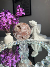 Load image into Gallery viewer, Druzy Pink amethyst sphere  2722
