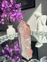 Load image into Gallery viewer, Druzy red pink amethyst tower  2713
