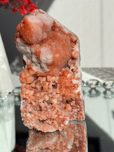 Load image into Gallery viewer, Druzy red pink amethyst tower  2714
