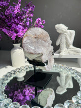 Load image into Gallery viewer, Lilac sugar Amethyst geode Healing crystals 2759
