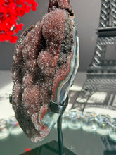 Load image into Gallery viewer, Red Amethyst geode Healing crystals 2761
