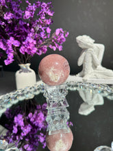 Load image into Gallery viewer, Druzy Pink amethyst sphere SPHERE ONLY healing crystals 2754
