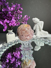 Load image into Gallery viewer, Bubbly Pink amethyst sphere SPHERE ONLY healing crystals 2752
