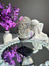 Load image into Gallery viewer, Amethyst geode with calcite Healing crystals 2765
