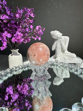 Load image into Gallery viewer, Druzy Pink amethyst sphere SPHERE ONLY healing crystals 2754
