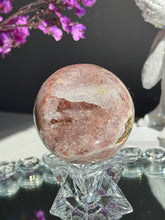 Load image into Gallery viewer, Druzy Pink amethyst sphere SPHERE ONLY healing crystals 2753
