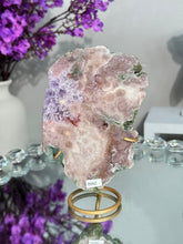 Load image into Gallery viewer, Pink Amethyst slab with amethyst 2888
