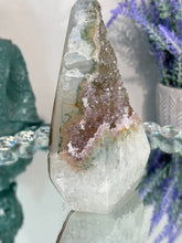 Load image into Gallery viewer, Green Rainbow amethyst pendulum 2872
