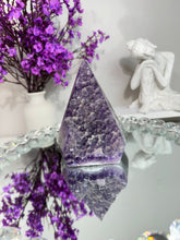 Load image into Gallery viewer, Sugar amethyst pendulum sugar druzy amethyst 2872
