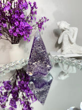 Load image into Gallery viewer, Sugar amethyst pendulum with agate sugar druzy amethyst 2871
