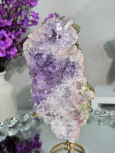 Load image into Gallery viewer, Pink Amethyst slab with amethyst 2889
