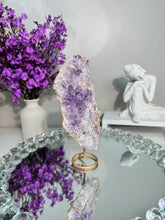 Load image into Gallery viewer, Pink Amethyst slab with amethyst 2889
