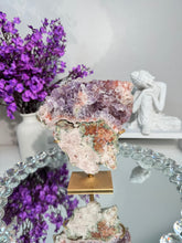 Load image into Gallery viewer, Pink Amethyst slab with amethyst 2889
