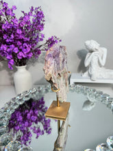 Load image into Gallery viewer, Pink Amethyst slab with amethyst 2889
