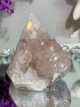 Load image into Gallery viewer, Peachy sugar amethyst pendulum sugar amethyst sugar druzy 2871
