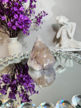 Load image into Gallery viewer, Peachy sugar amethyst pendulum sugar amethyst sugar druzy 2871
