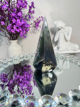 Load image into Gallery viewer, Sugar amethyst pendulum with agate sugar druzy amethyst 2871
