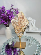 Load image into Gallery viewer, druzy pink amethyst slab with amethyst 2928
