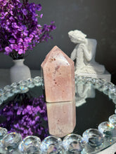 Load image into Gallery viewer, Druzy pink amethyst tower with amethyst 2949 amethyst tower
