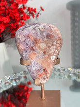 Load image into Gallery viewer, Pink Amethyst slab with amethyst 2911
