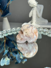 Load image into Gallery viewer, flower agate skull 2974 healing crystals
