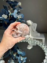 Load image into Gallery viewer, flower agate skull 2974 healing crystals
