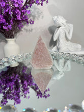 Load image into Gallery viewer, Pink rainbow amethyst pendulum 2914
