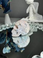 Load image into Gallery viewer, flower agate skull 2974 healing crystals
