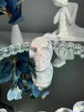 Load image into Gallery viewer, flower agate skull 2974 healing crystals
