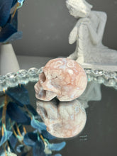 Load image into Gallery viewer, flower agate skull 2974 healing crystals

