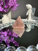 Load image into Gallery viewer, Pink Rainbow amethyst pendulum  healing crystals 2913
