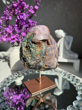 Load image into Gallery viewer, XL Druzy Pink amethyst geode 2991
